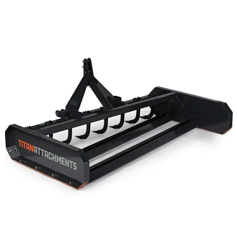 8 FT Land Leveler and Grader for 3 Point Tractor Fits Cat 1 and Cat 2