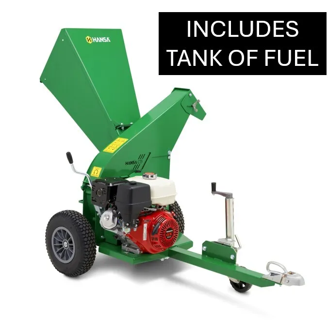 Chipper Hire Hansa 90mm