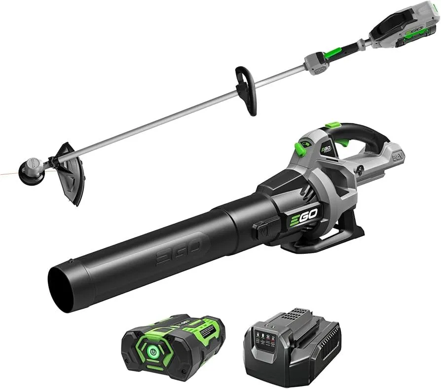 Bundle | Cordless Line Trimmer + Hedge Trimmer + Blower EGO 56V