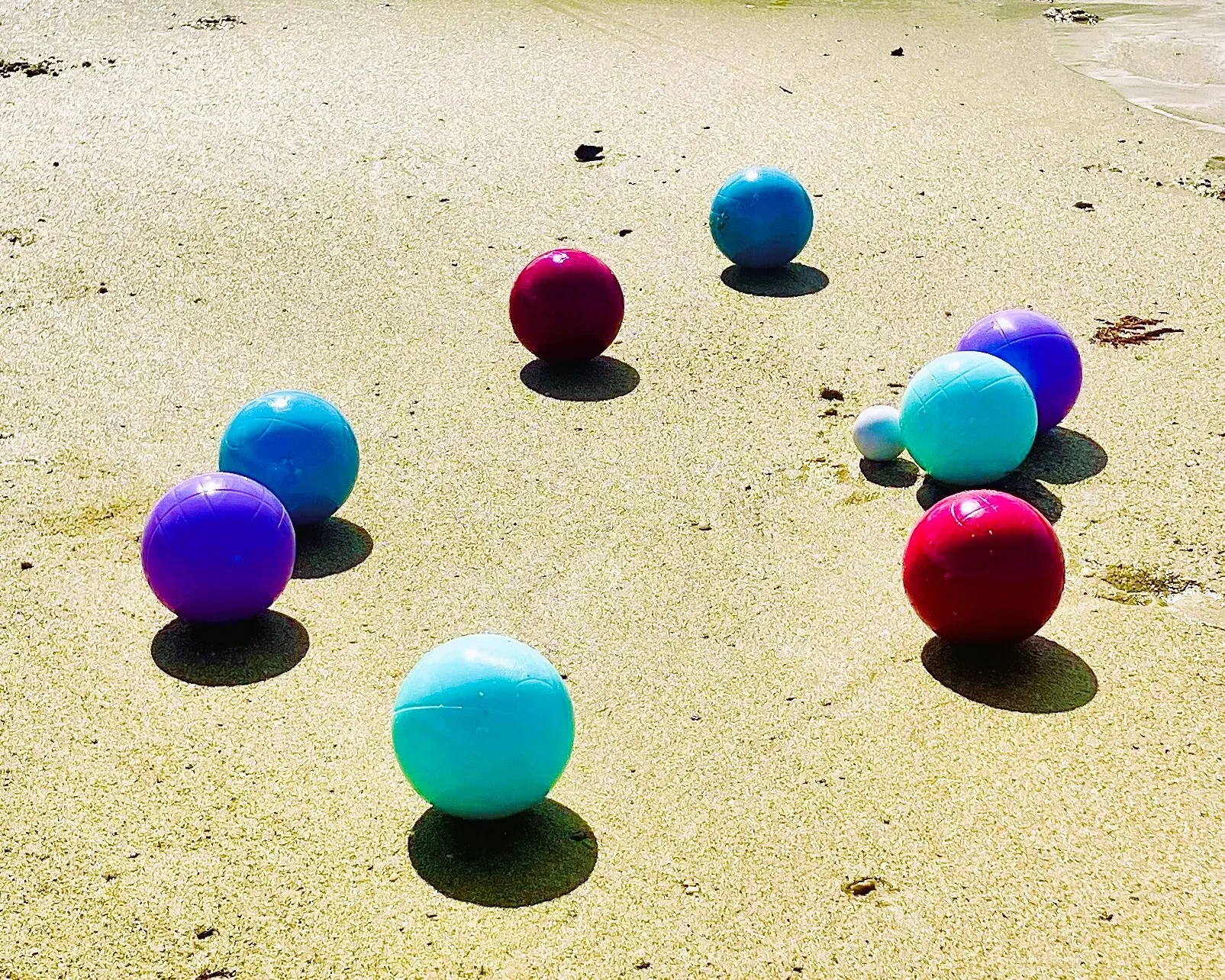 Beach Bocce set.