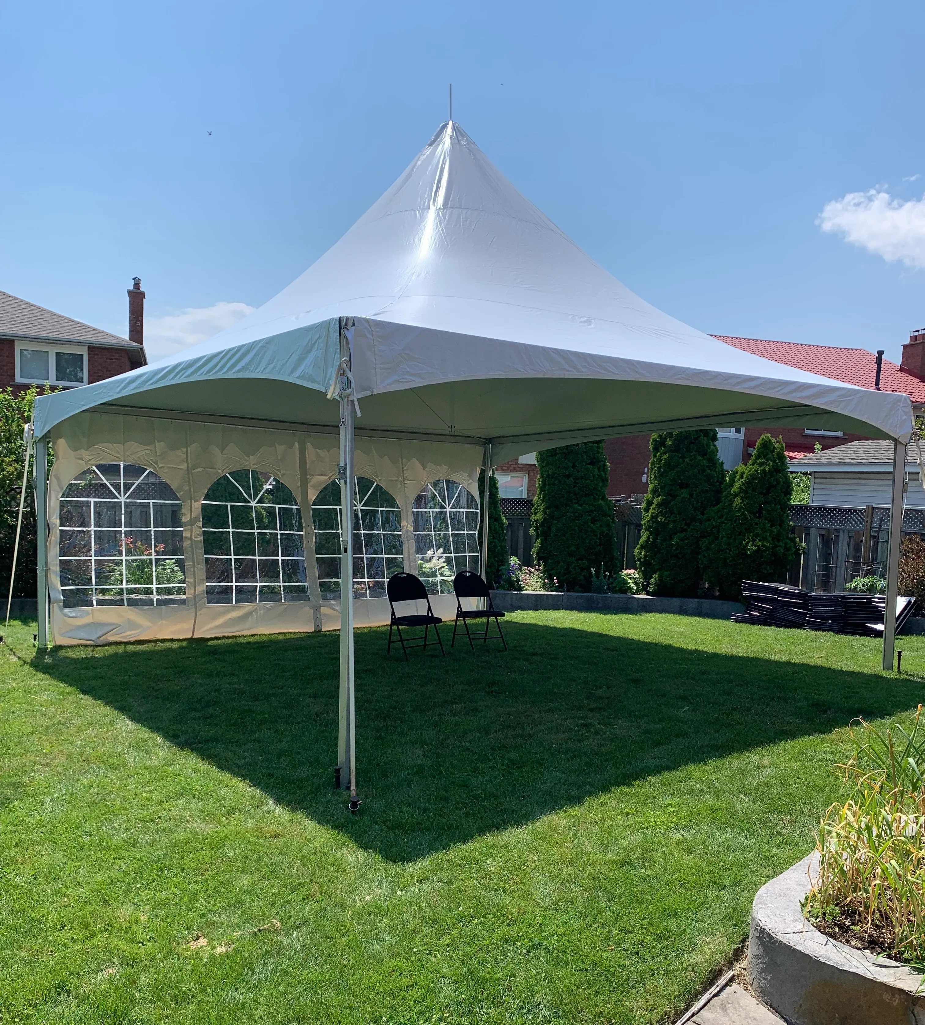 TENT HIGH PEAK - MARQUEE TENT 20'x 20'