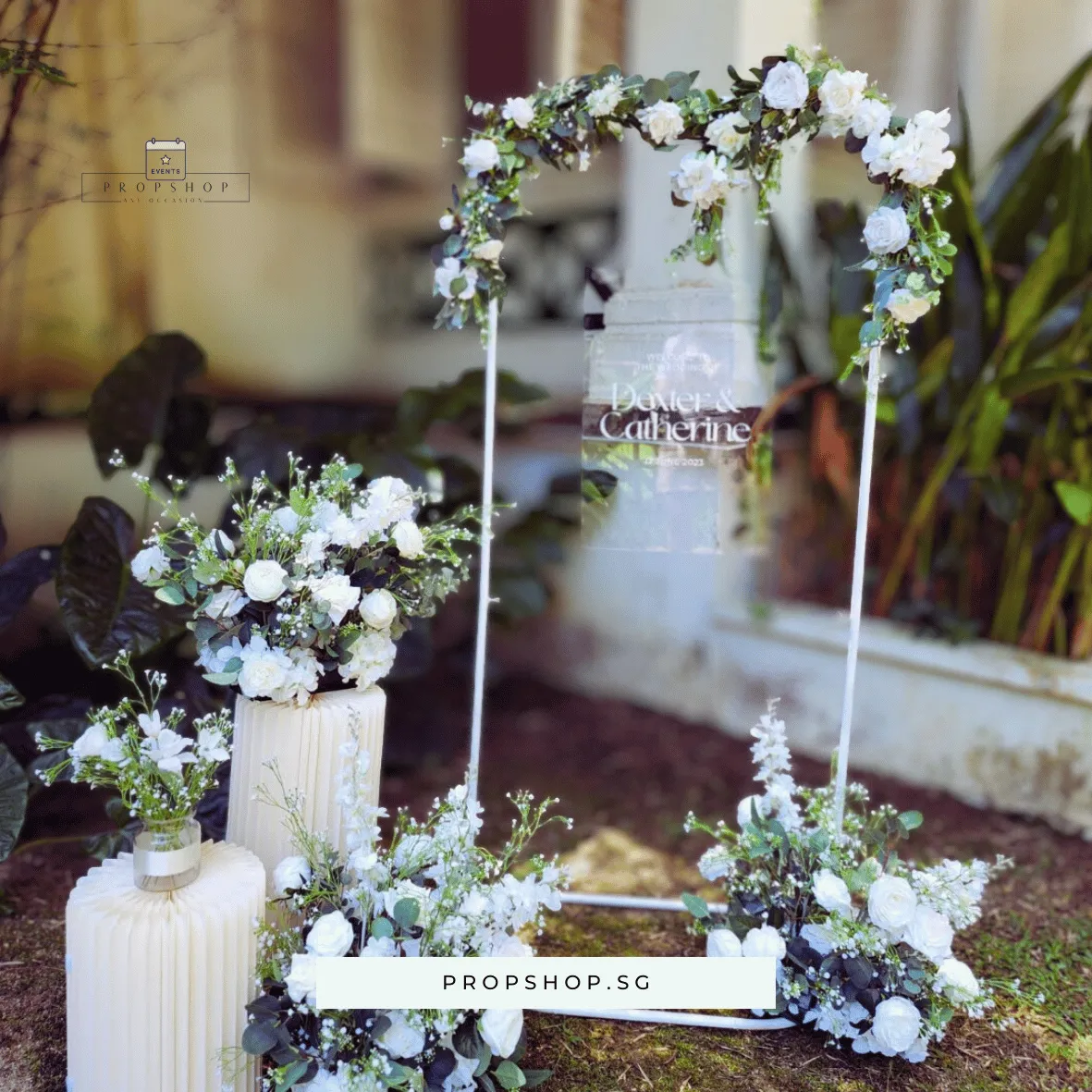 ENTRANCE FLOWER STAND