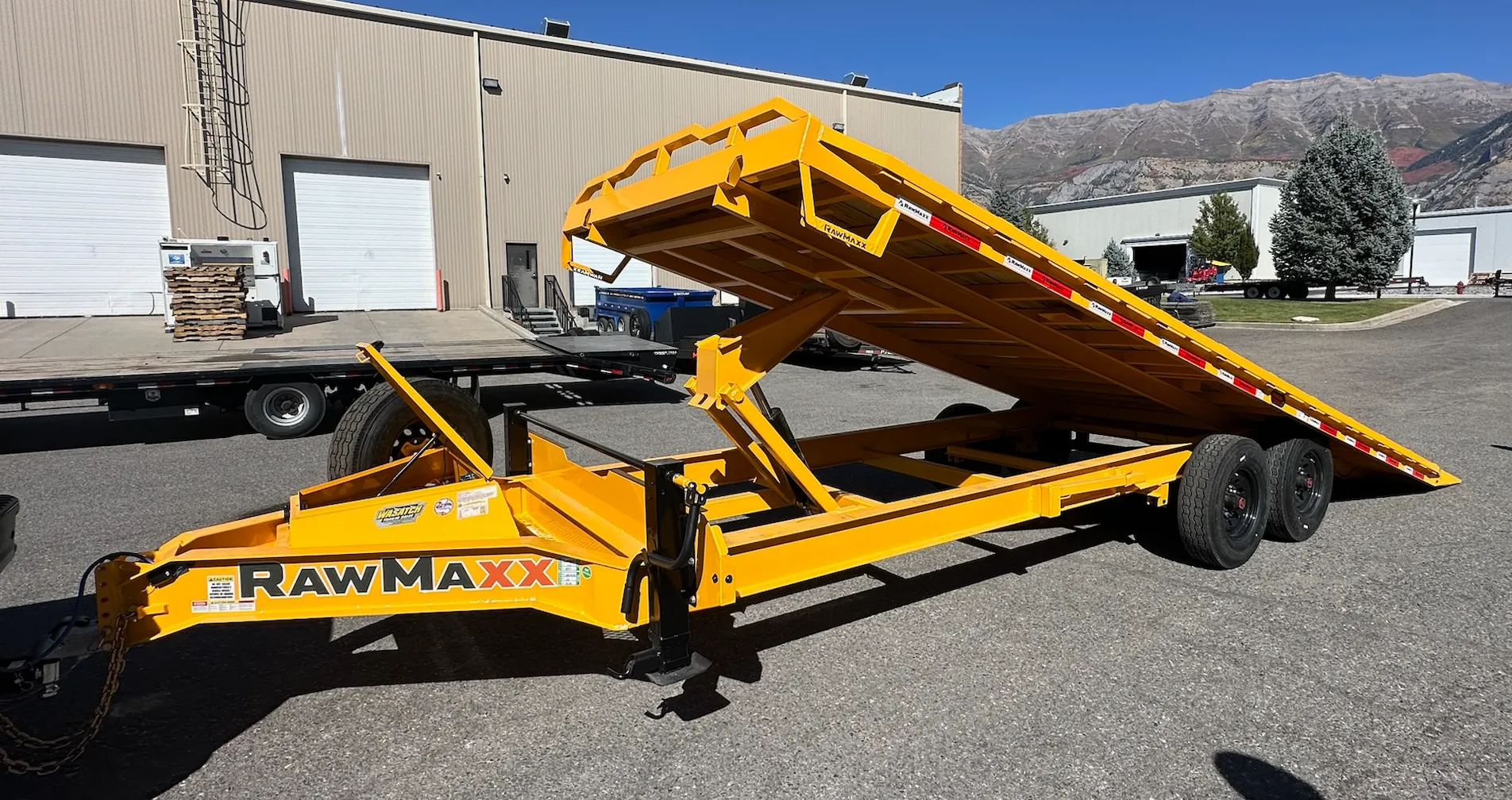 24' RAW deck Over Trailer