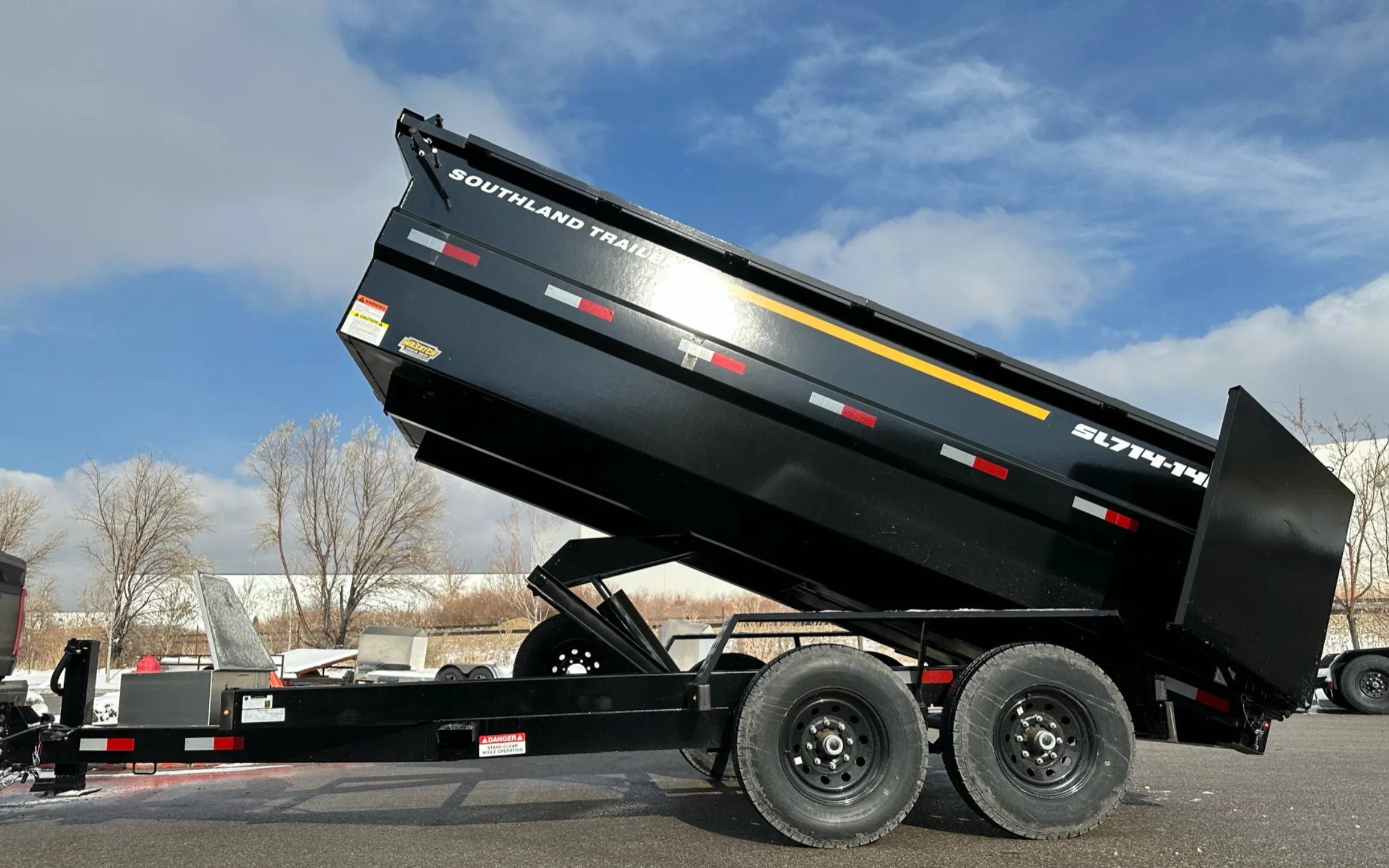 4' SL BLUEY Dump Trailer 16K