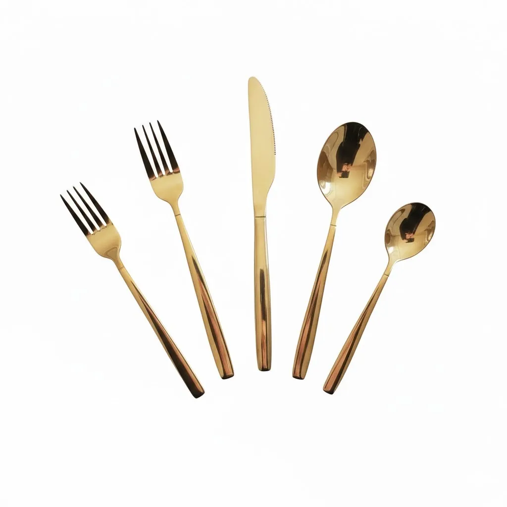 Cutlery Set - Gold