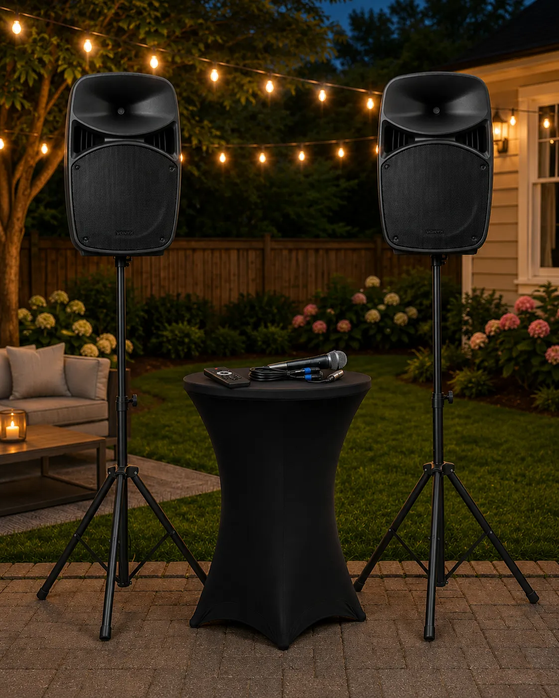 Dual Speaker Sound/PA System