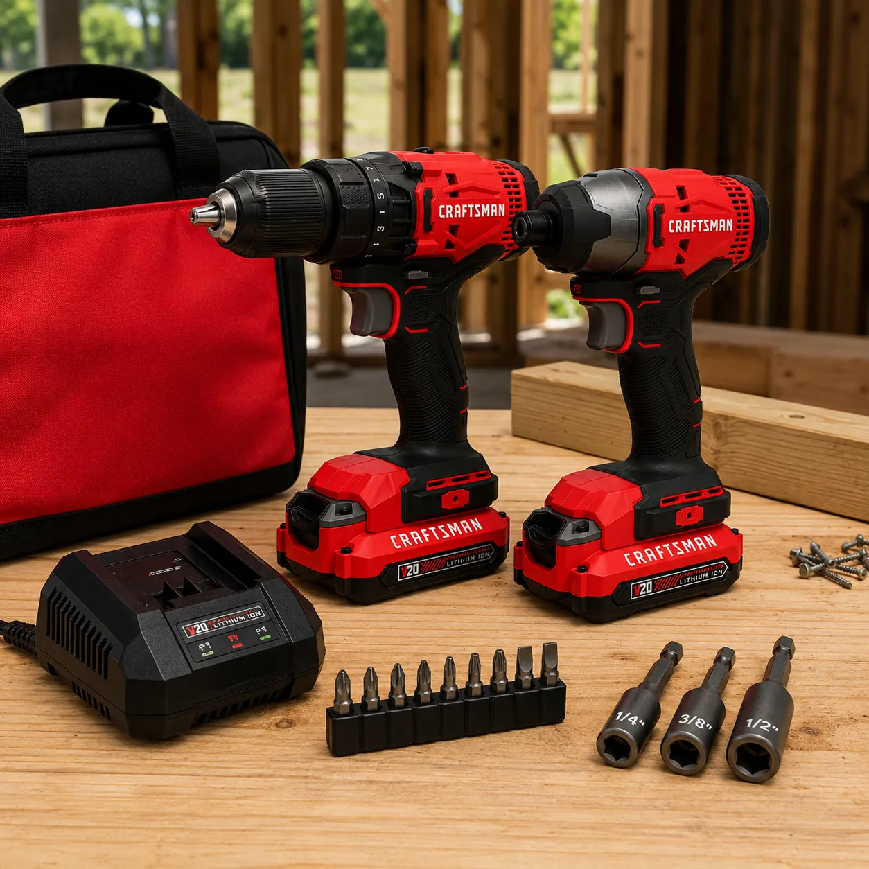 Cordless Drill & Impact Driver Combo