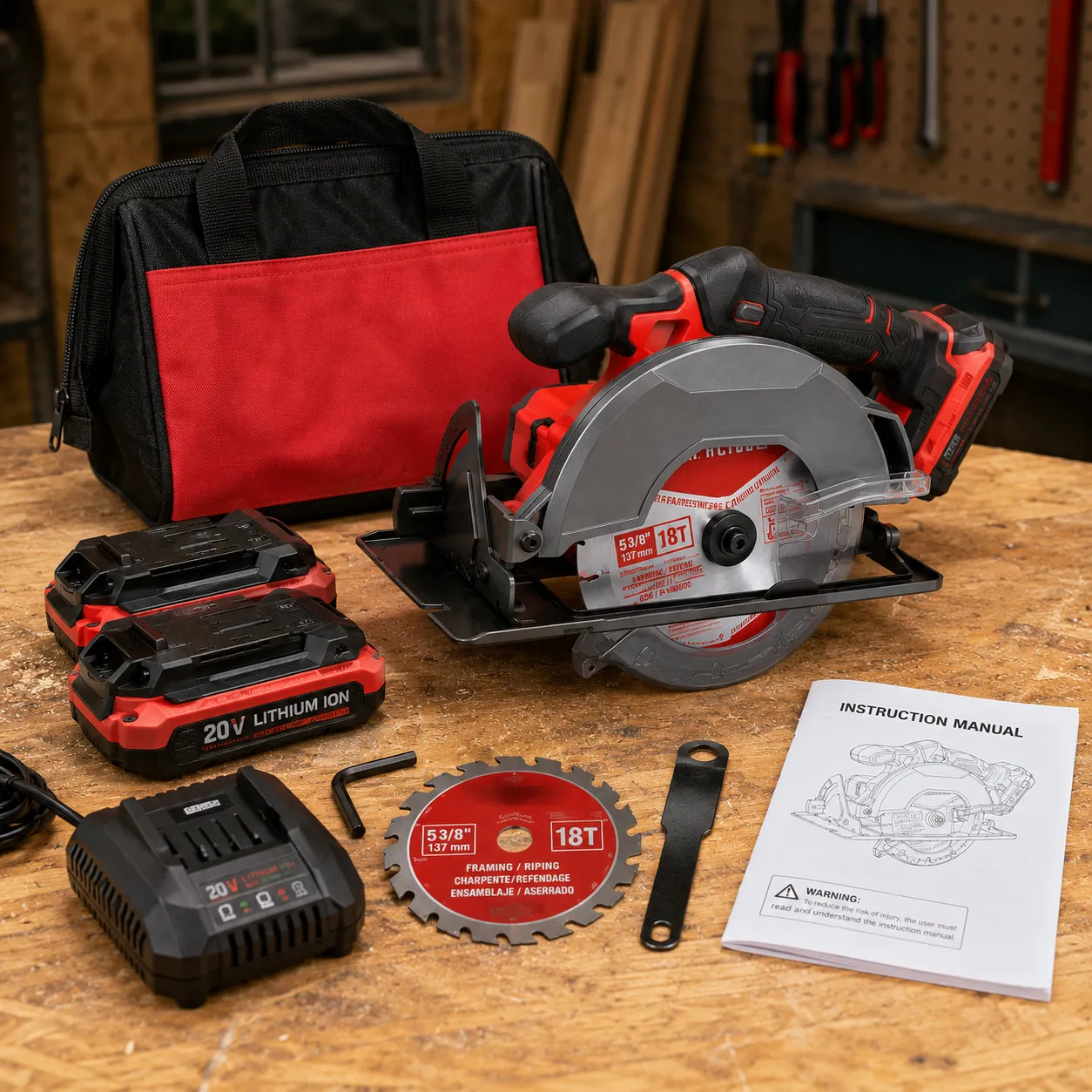 Battery Operated Circular Saw