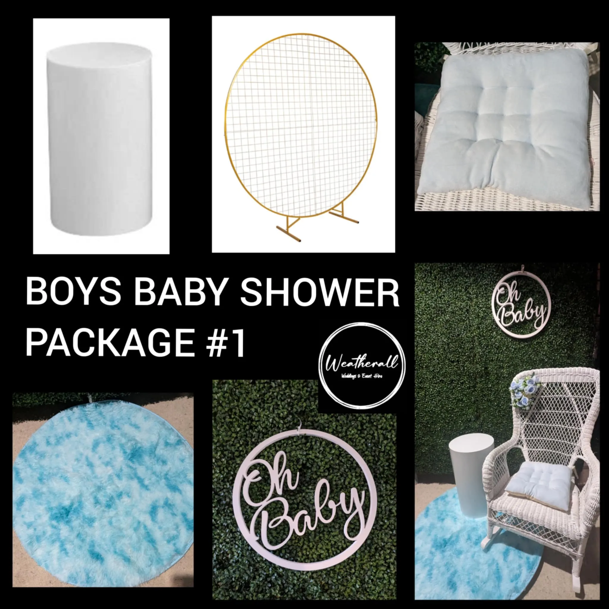 Boys Baby Shower Package #1