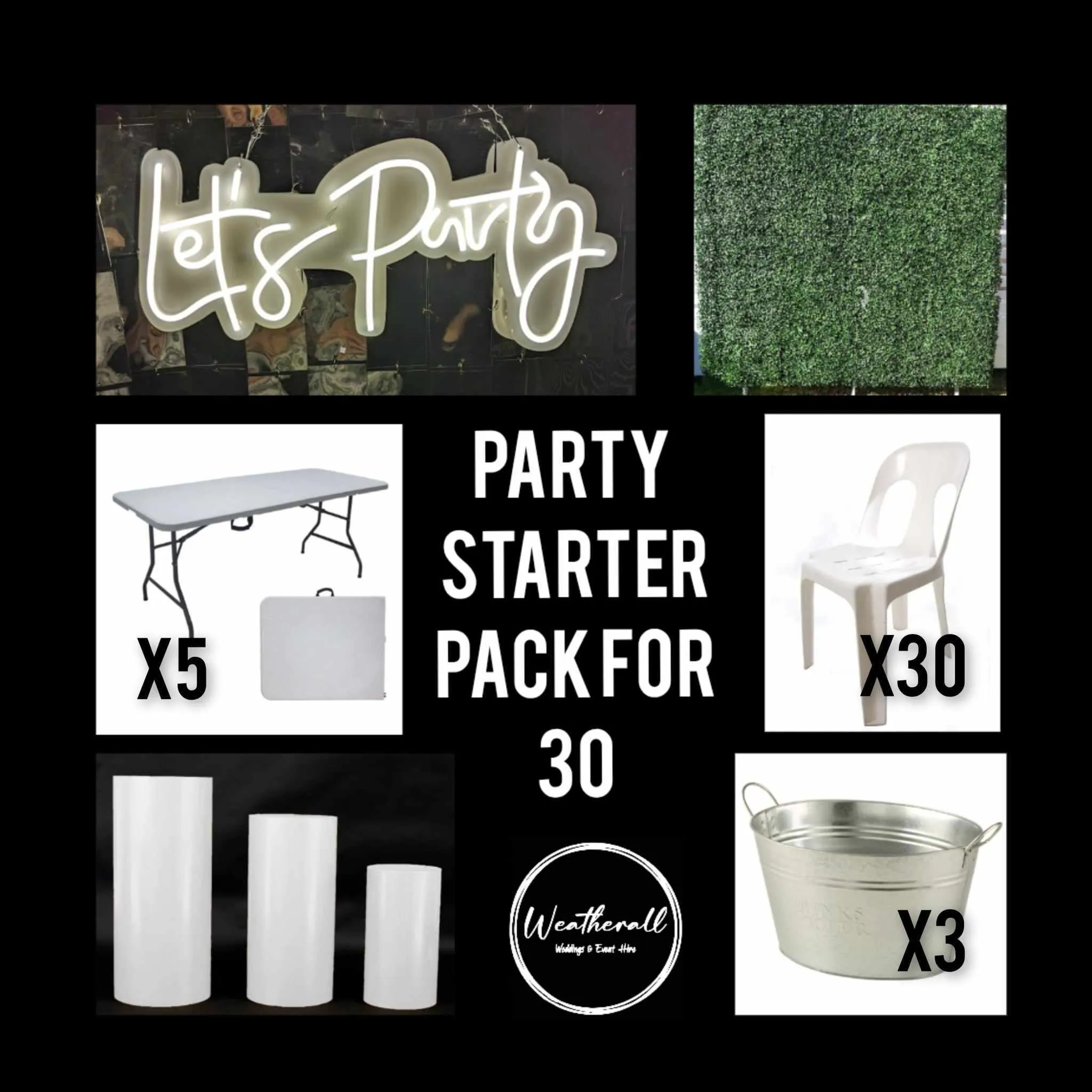 Party Starter Pack for 30