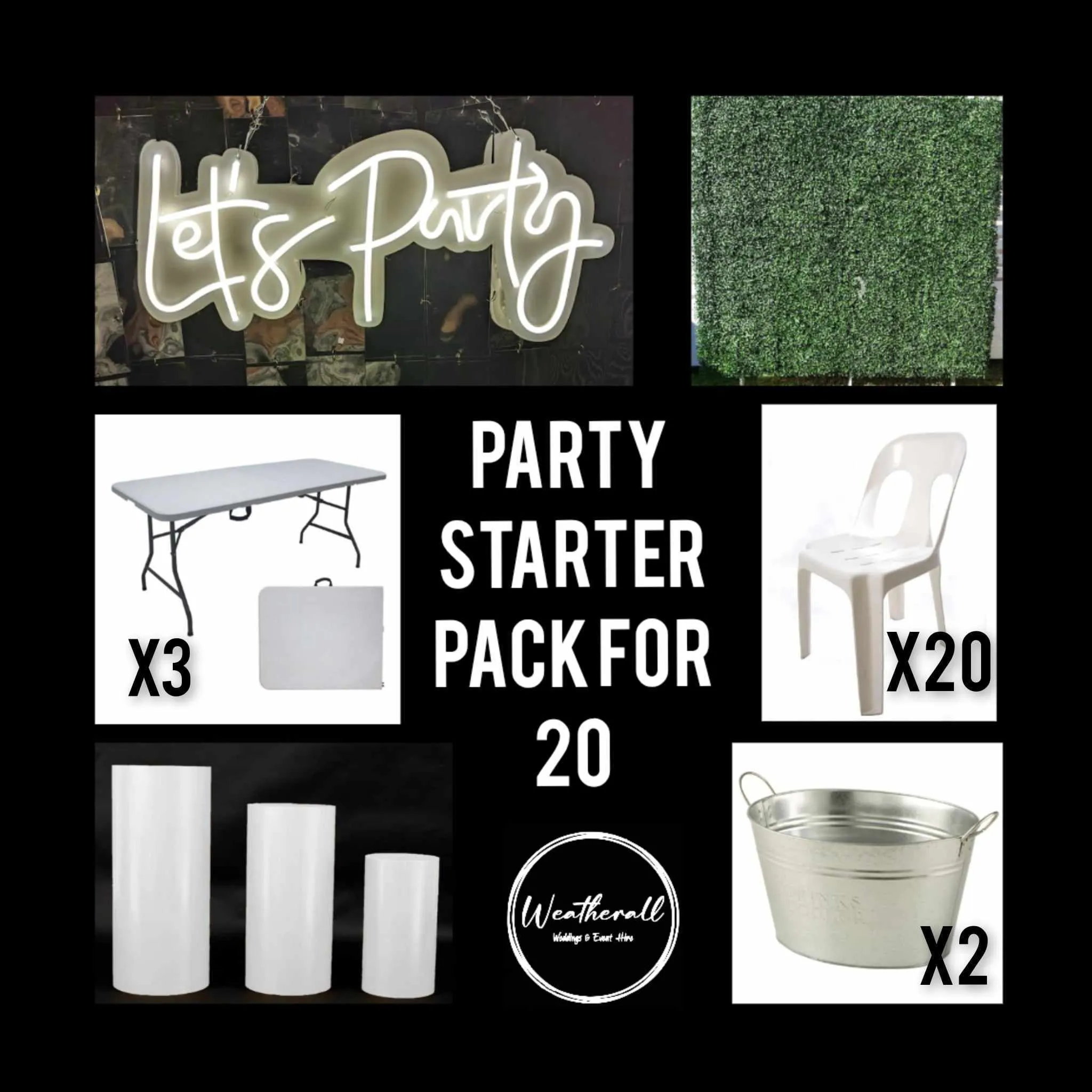 Party Starter Pack for 20