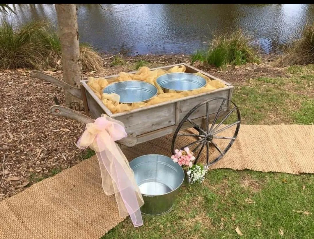 Rustic Cart/ Drink Station