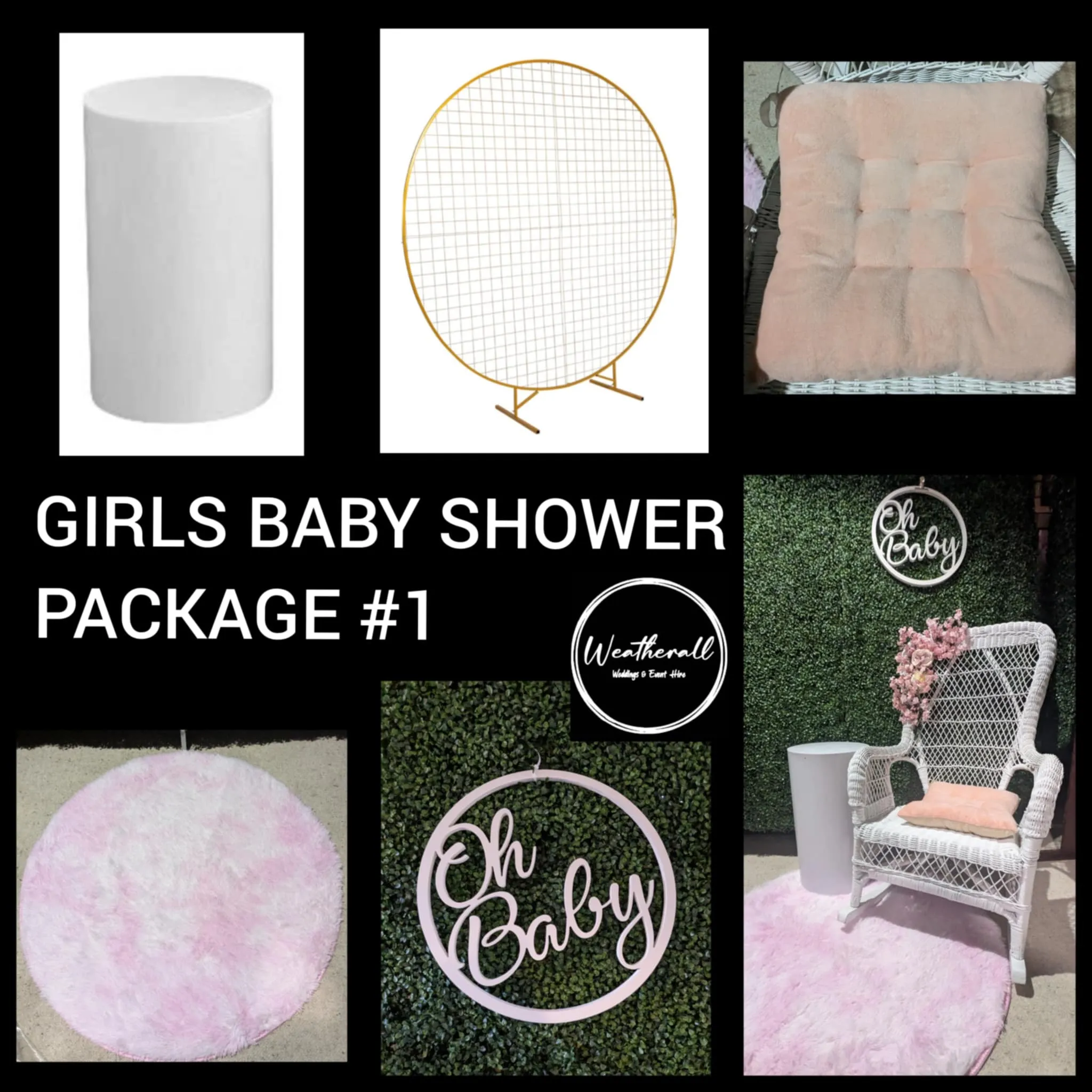 Girls Baby Shower Package #1