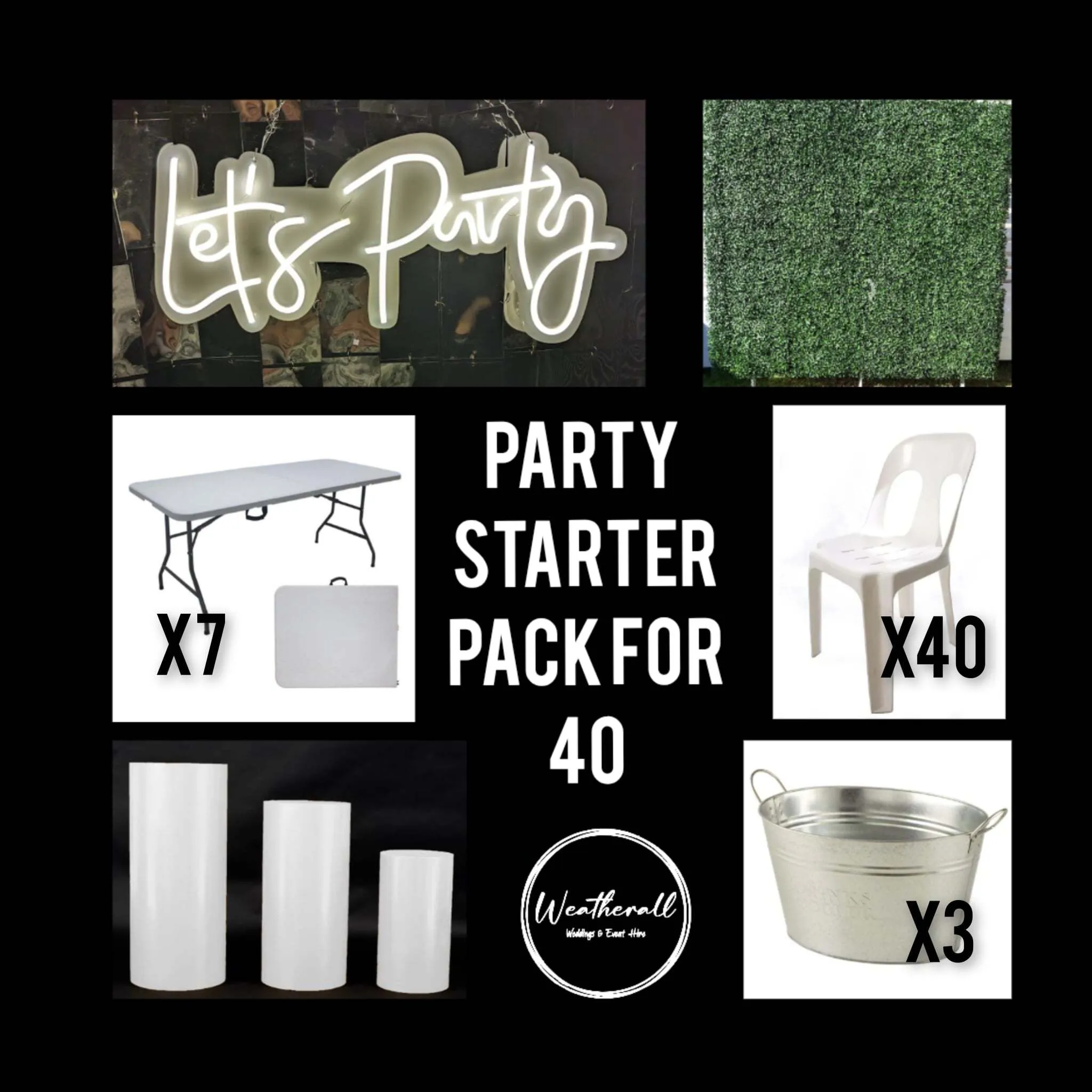Party Starter Pack for 40