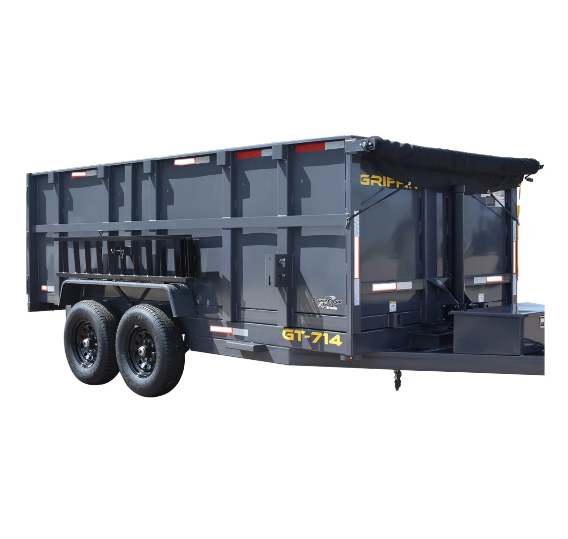 DUMPSTER RENTAL - 15 Yard Dump Trailer 