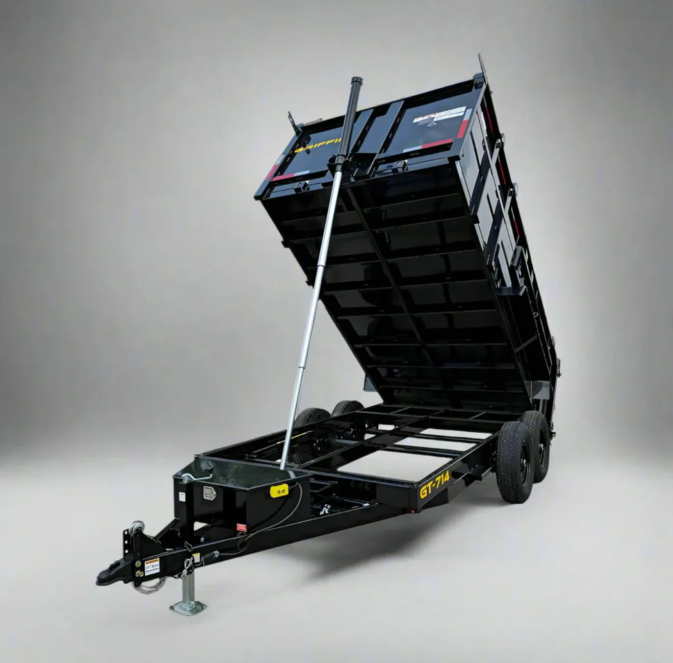 DUMP TRAILER RENTALS - 15 Yard Dump Trailer