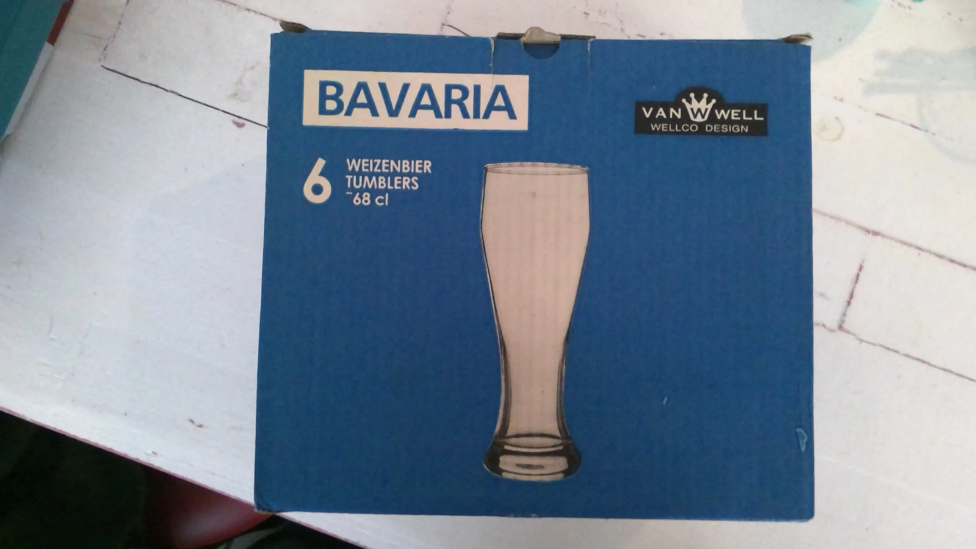 6 Weizenbier Gläser