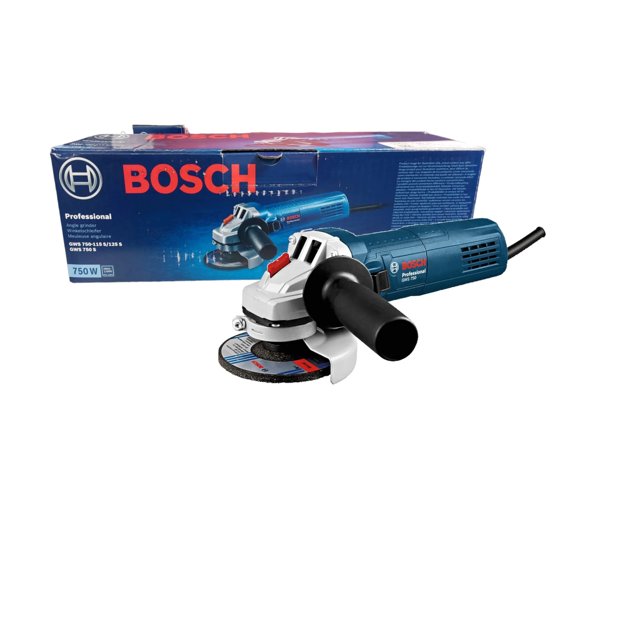 Winkelschleifer Bosch Professional GWS 750-115