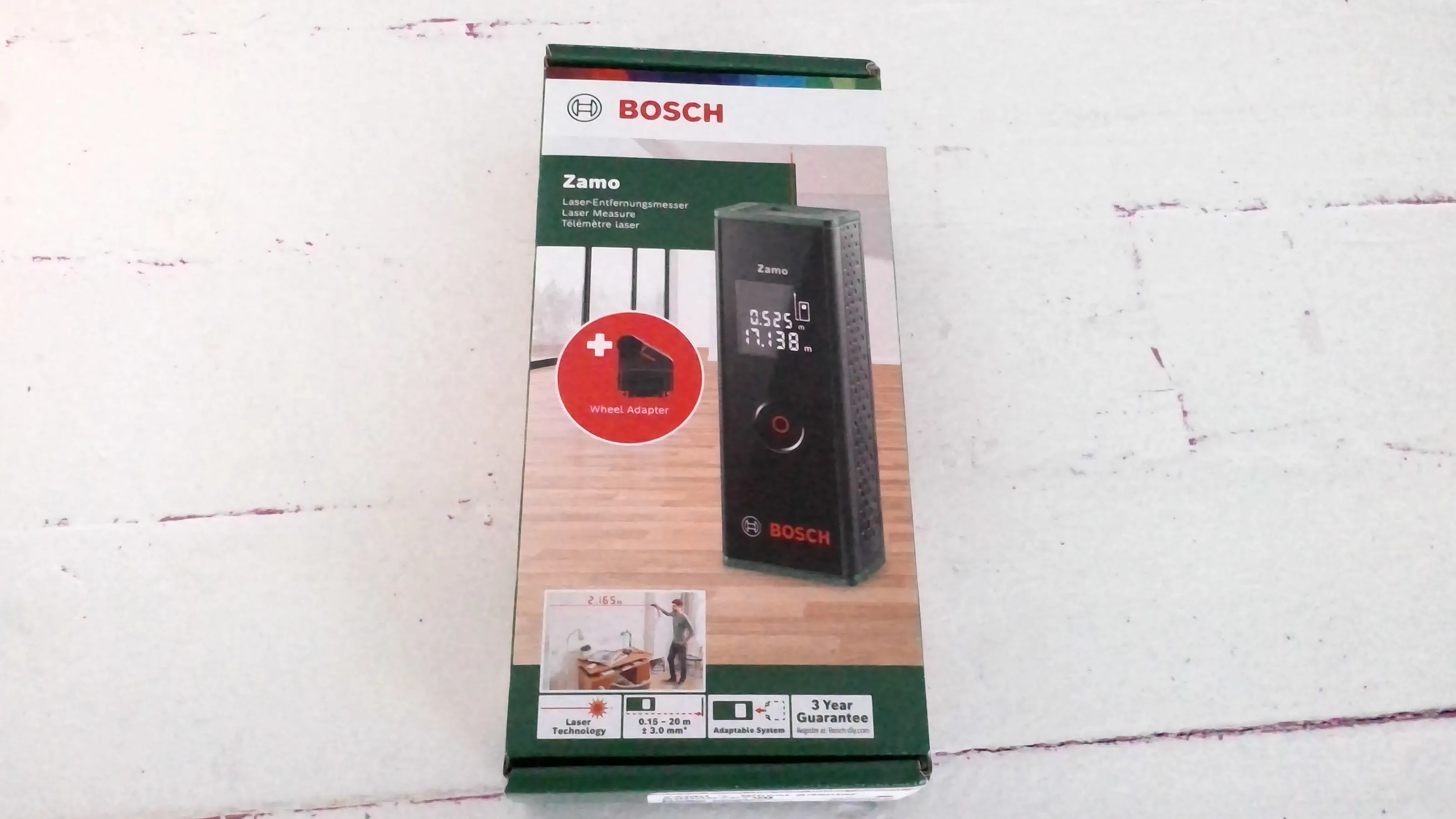 Zamo Laser-Entfernungsmesser Laser Measure (Bosch)