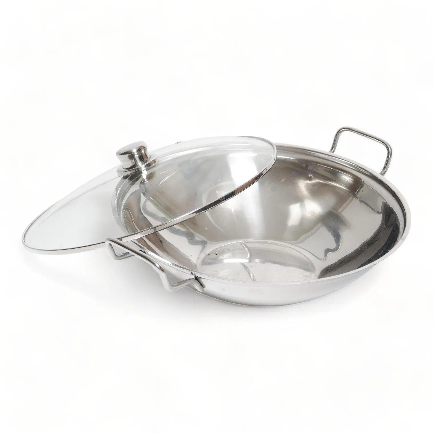 Wok-Pfanne mit Deckel