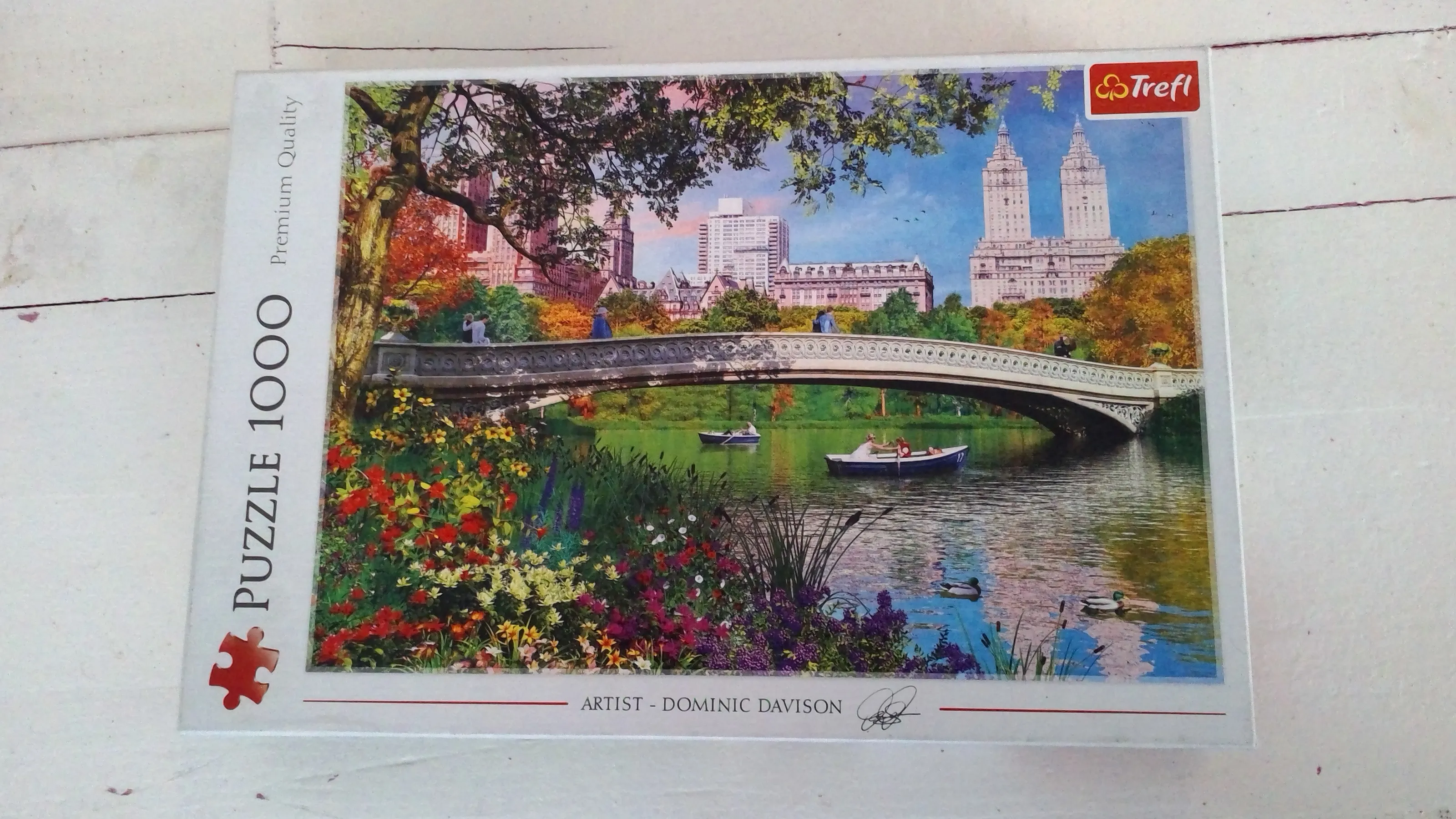 Puzzel 1000 Teile Stadt/ Natur Motiv 