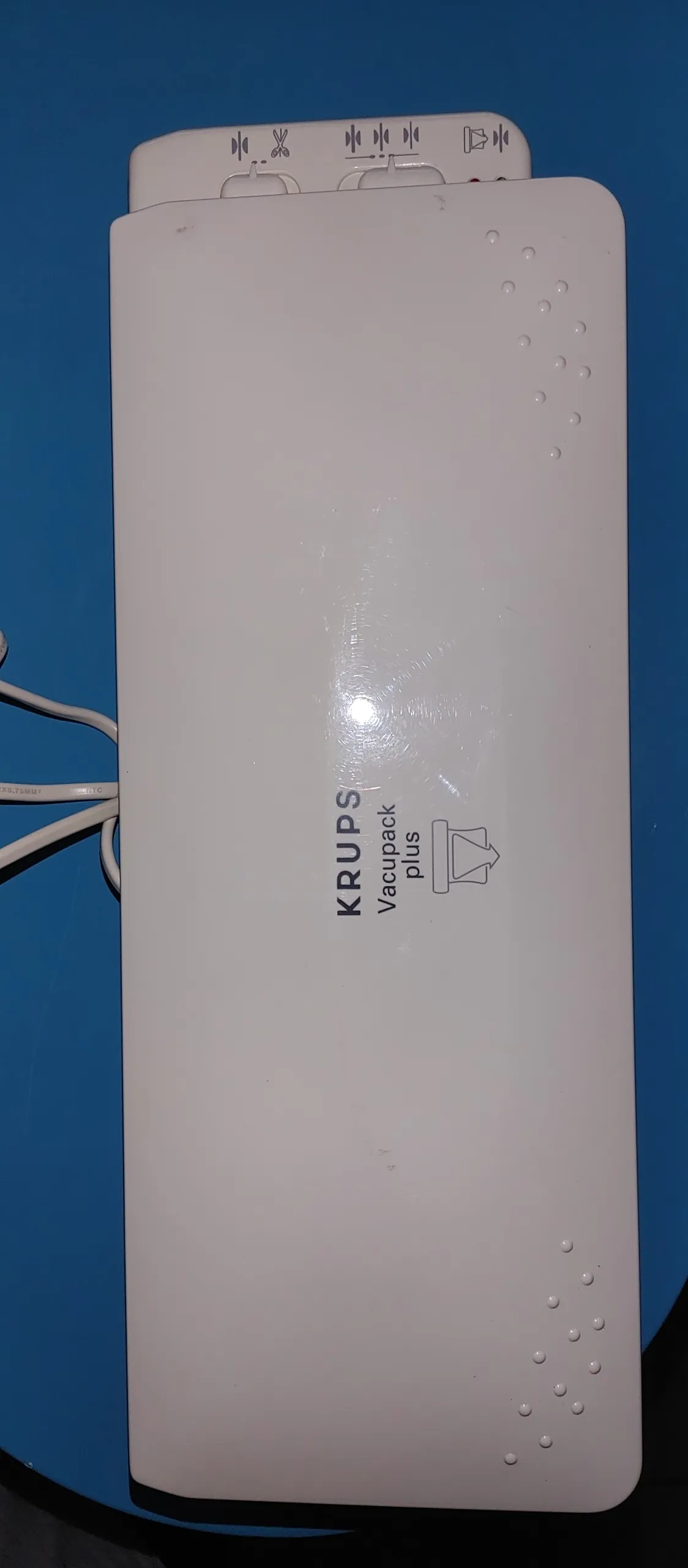 Vakuumiergerät mit Folie