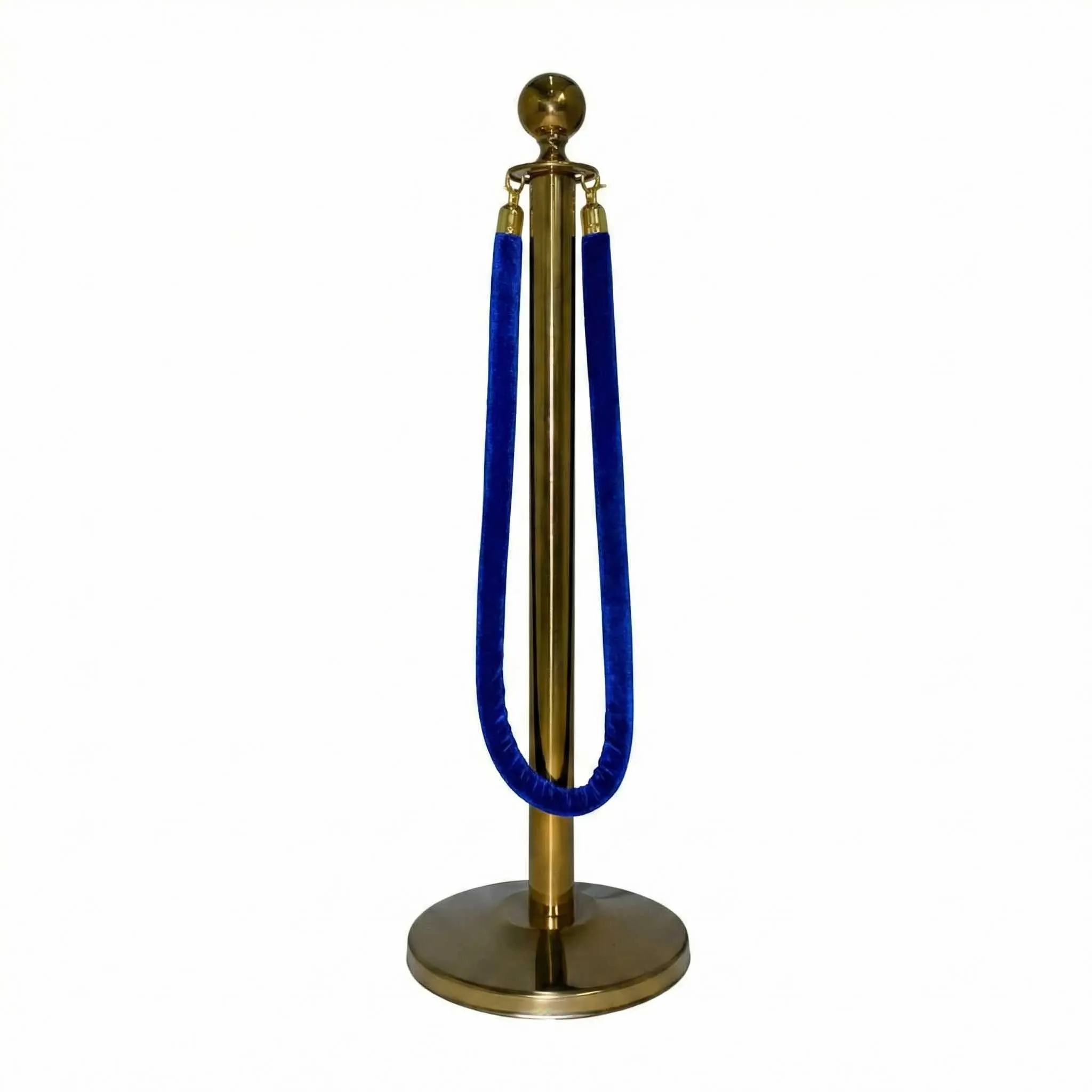 Unifila dorado con cordon azul