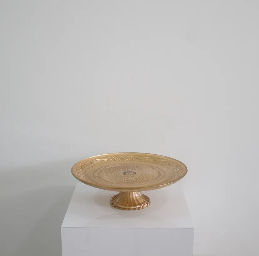 Base queque vidrio 30cm