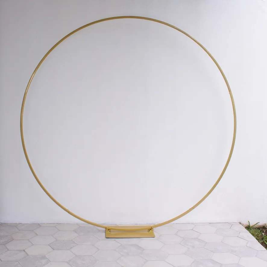 Arco circular dorado