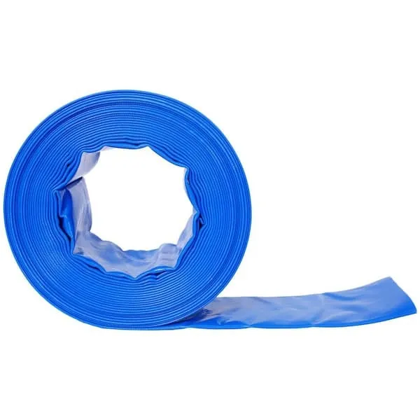 Lay-flat Discharge Hose, 3 in. by 50 ft.