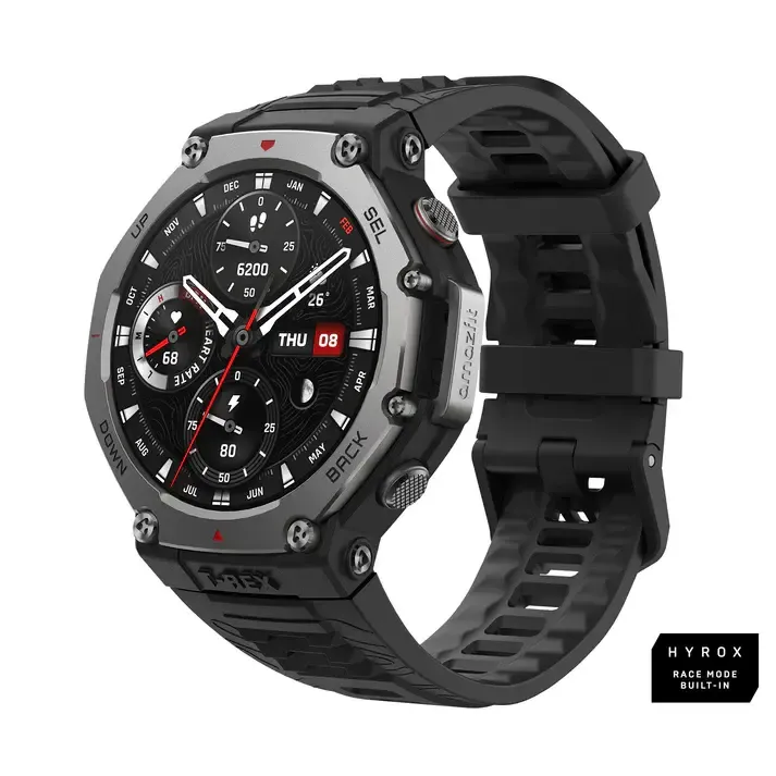 Montre connectée de randonnée avec GPS, HYROX & Cartographie "Amazfit - T-Rex 3"