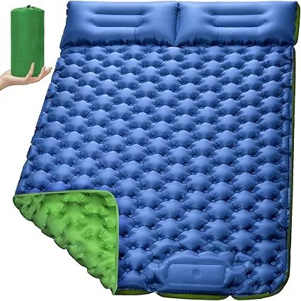 Matelas gonflable double (10cm épaisseur) "Clefivie - QDLS-002 "