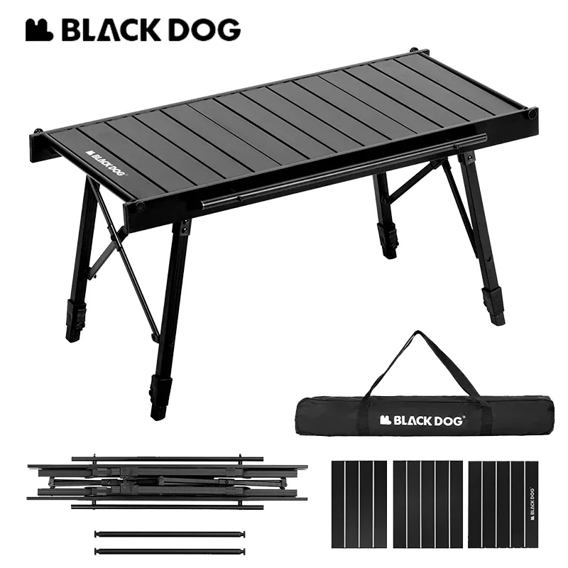 Table de camping IGT pliante à hauteur réglable "Naturehike Blackdog IGT"