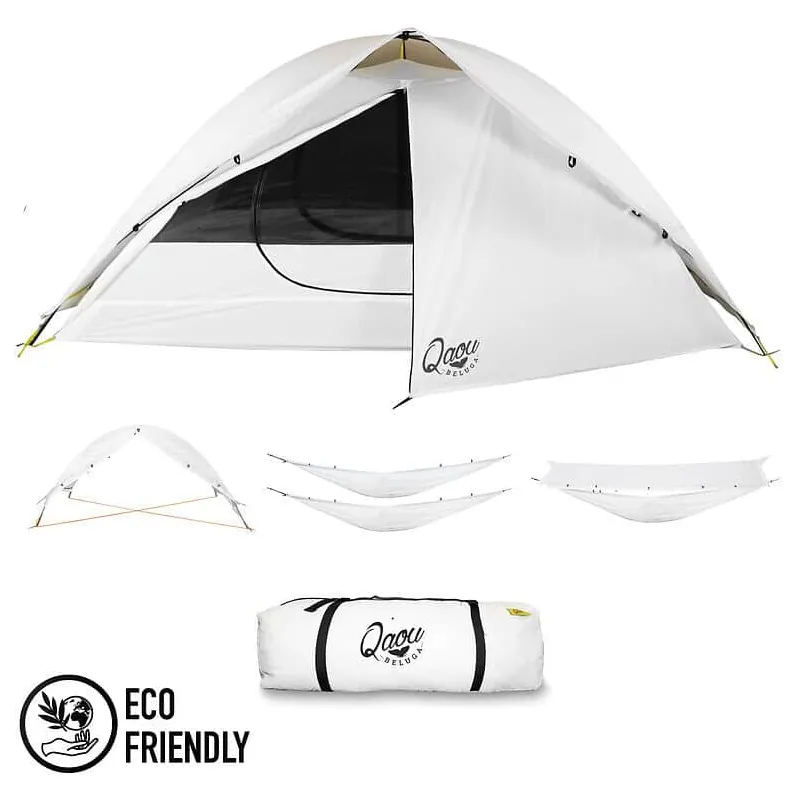 Tente / tarp / hamacs de camping 2 pers - Qaou - Adventure Beluga