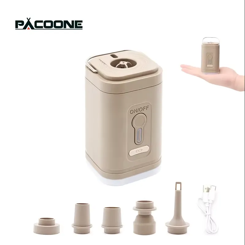 Pompe de gonflage sans fil portable "PACOONE - Mini Outdoor Air Pump"