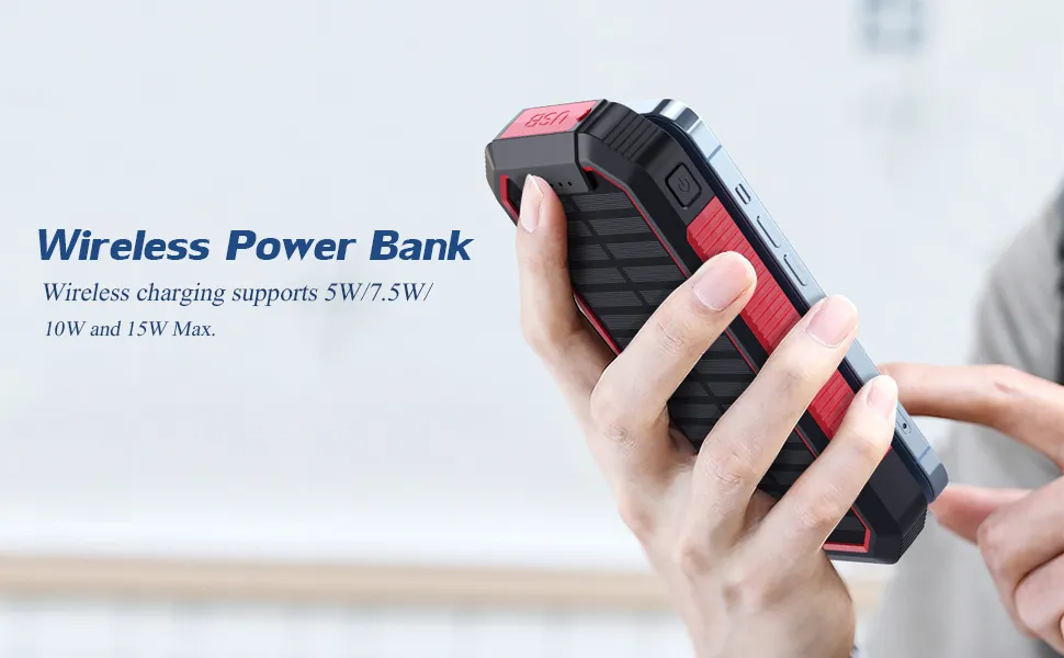 Chargeur de batterie externe 26800mAh, 25W QC4.0 Charge Rapide "Feob - Powerbank"