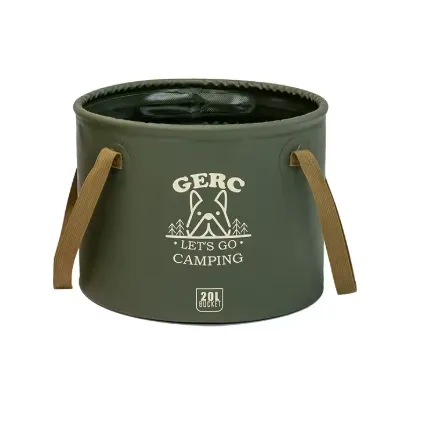 Seau pliant pour le camping / van-life 20L "GERC"