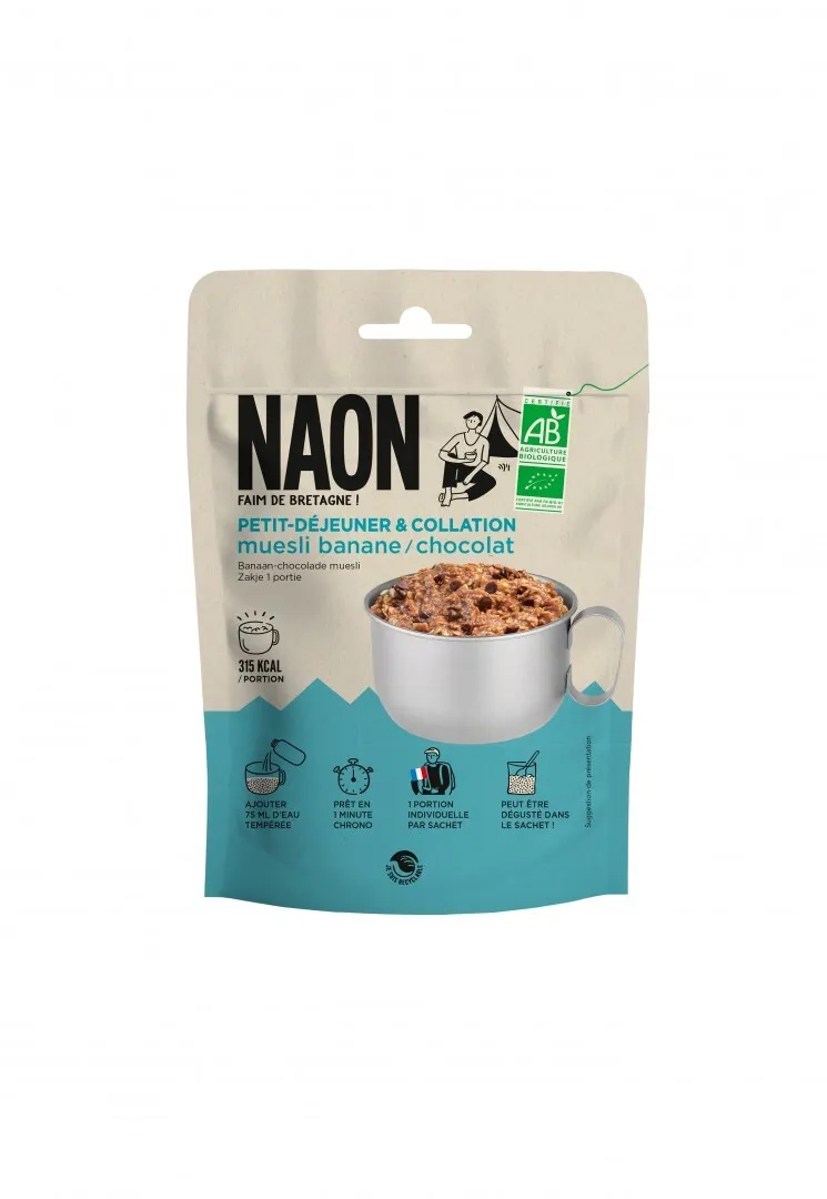 Muesli banane chocolat 85g "Naon"