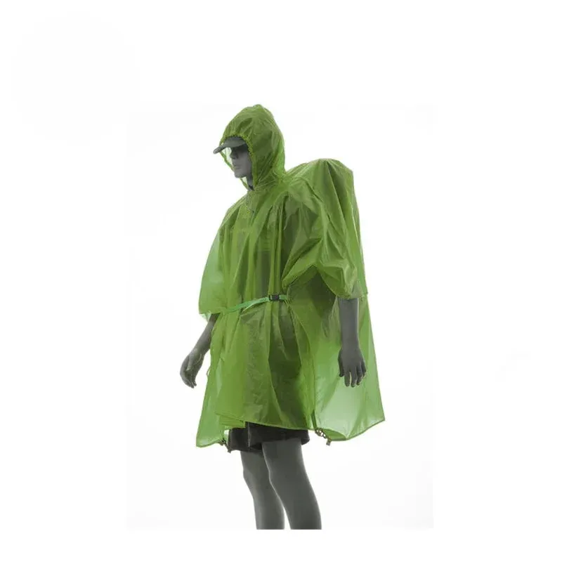 Veste de pluie / poncho imperméable en Nylon 15D ultralight FLAME'S CREED - Rain Coat