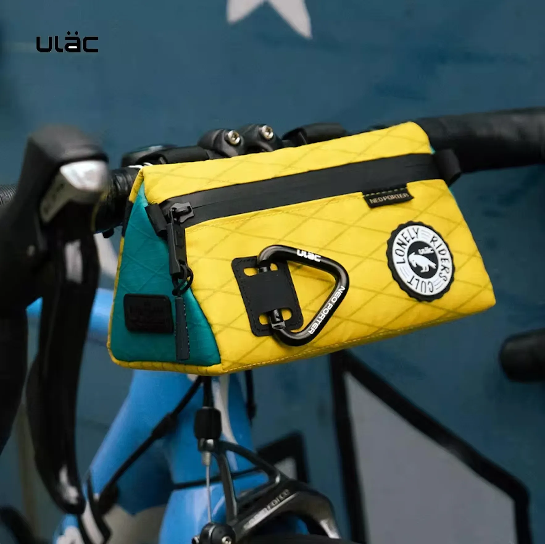Sacoche de guidon de vélo étanche "Uläc Neo porter - Apex 1L"
