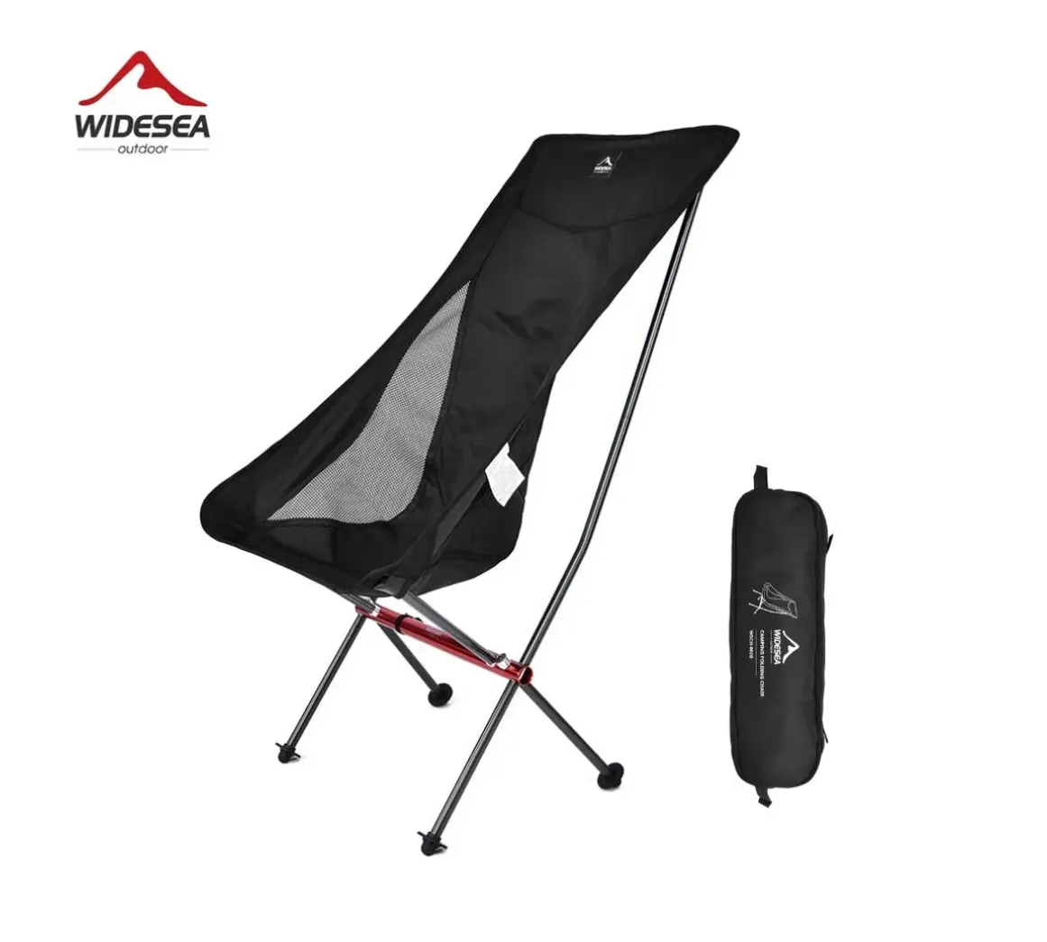 Chaise pliante de camping, mobilier de voyage pliable pour la van-life et vie nomade "Widesea - WSCH series"
