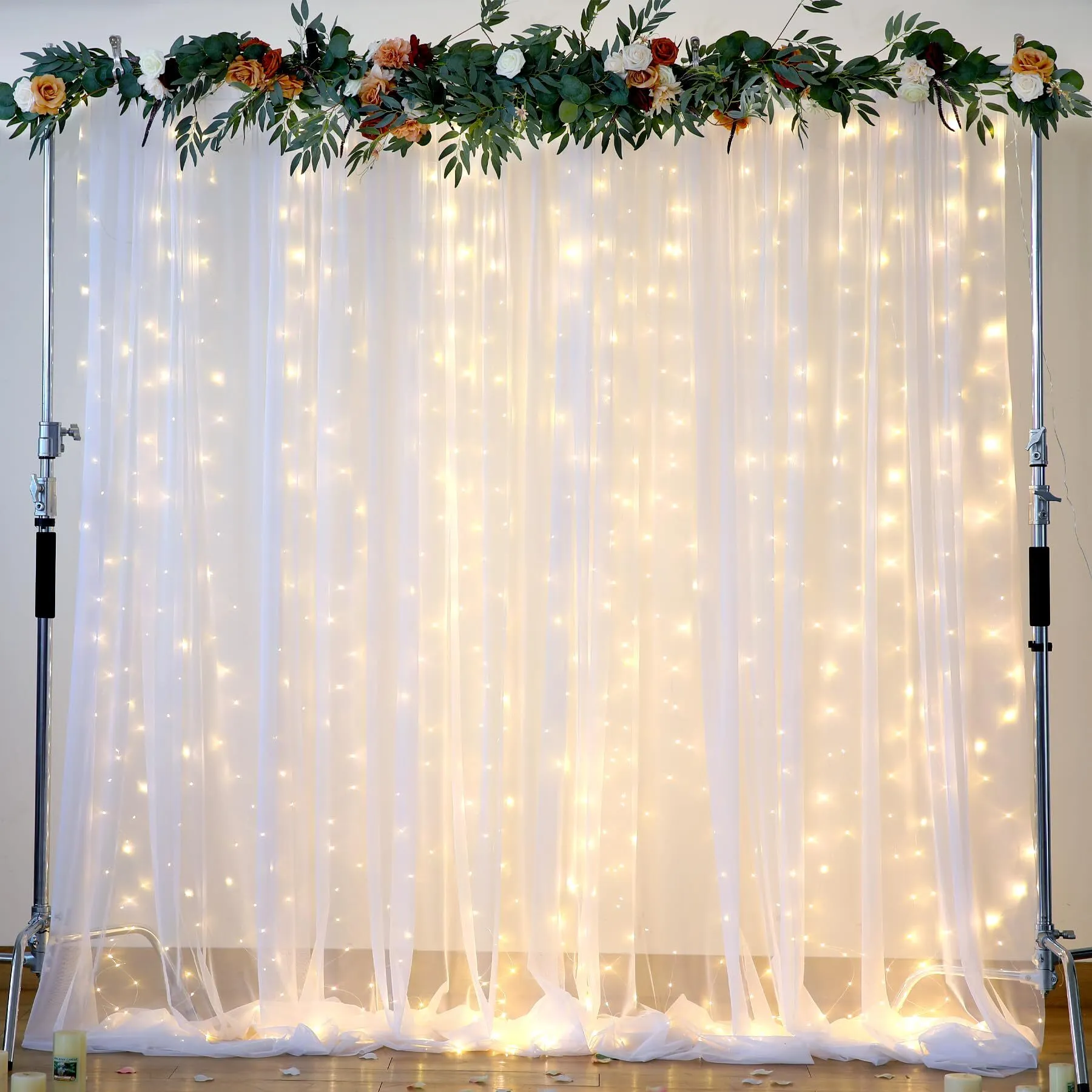 Sheer Lighted Backdrop