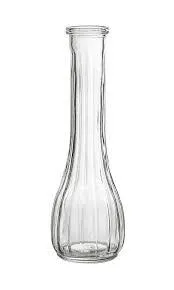 Clear Glass Vintage Bud Vases