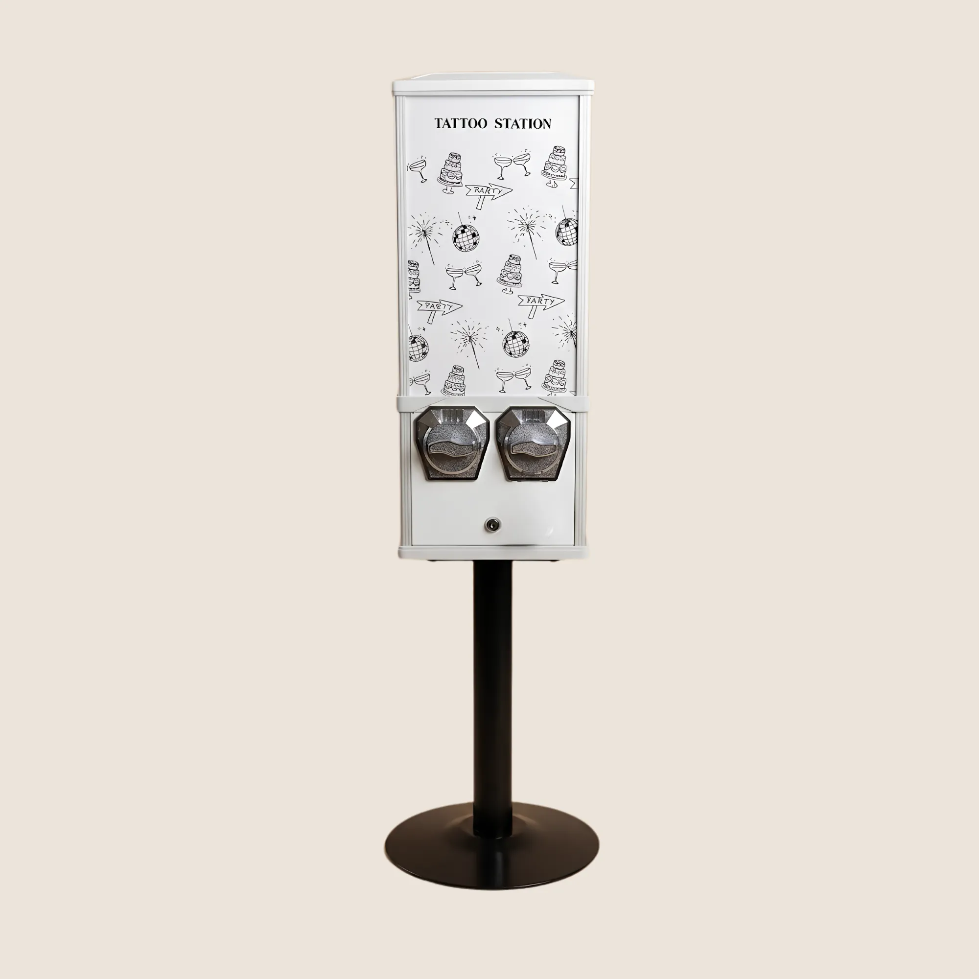 Temporary Tattoo & Sticker Vending Machine