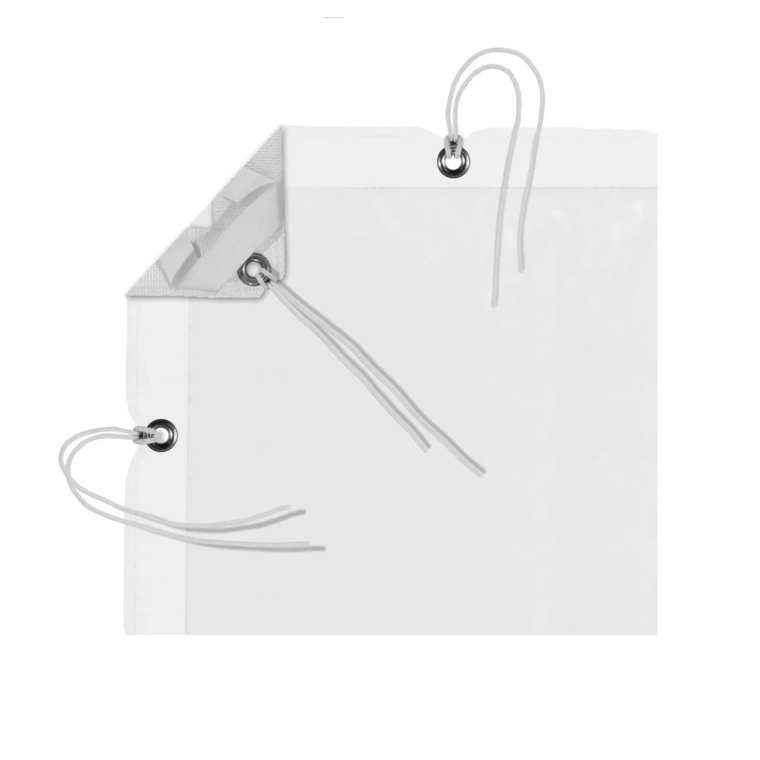 White Artificial Silk [opțiuni]