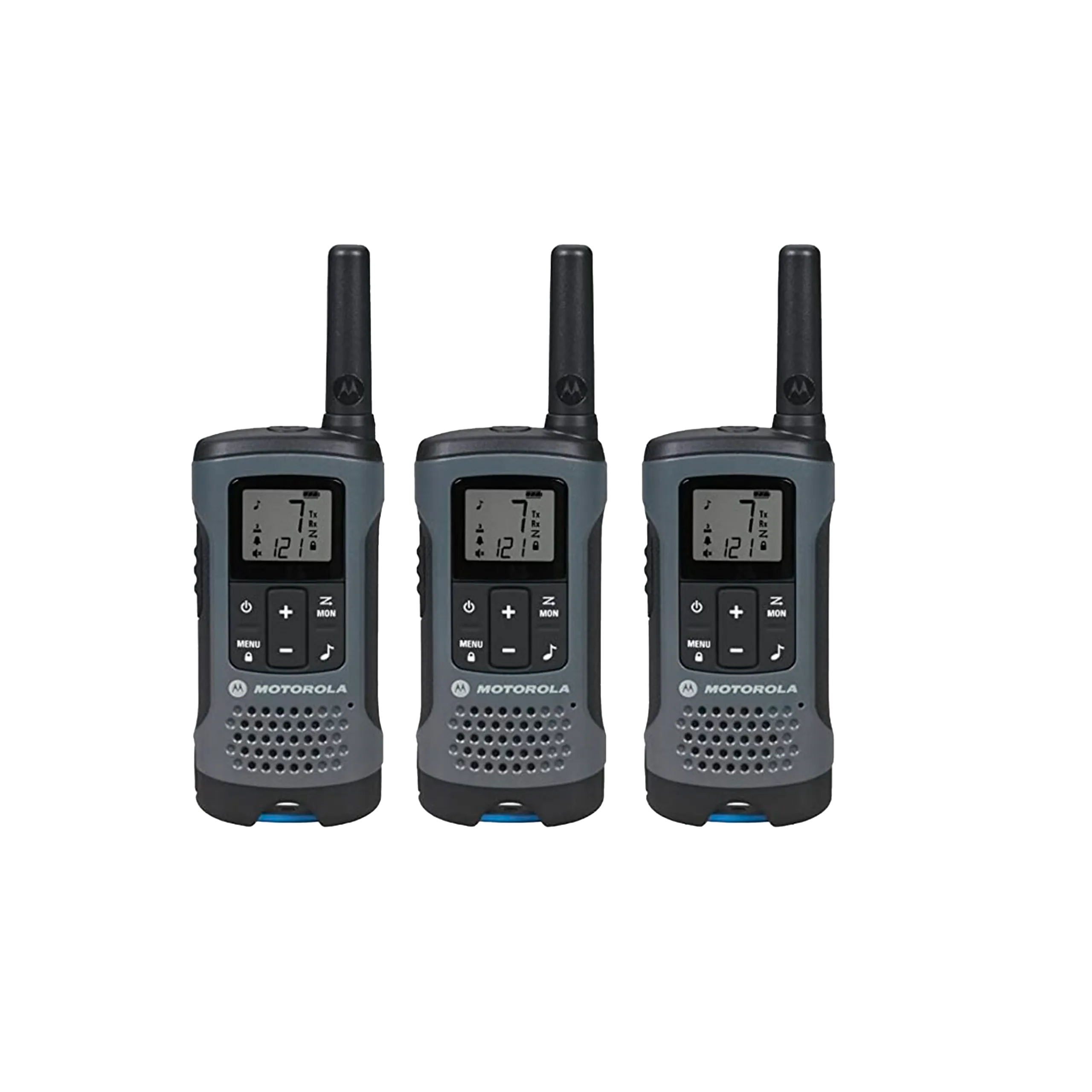 Motorola T100TP Talkabout Radio, kit de 3