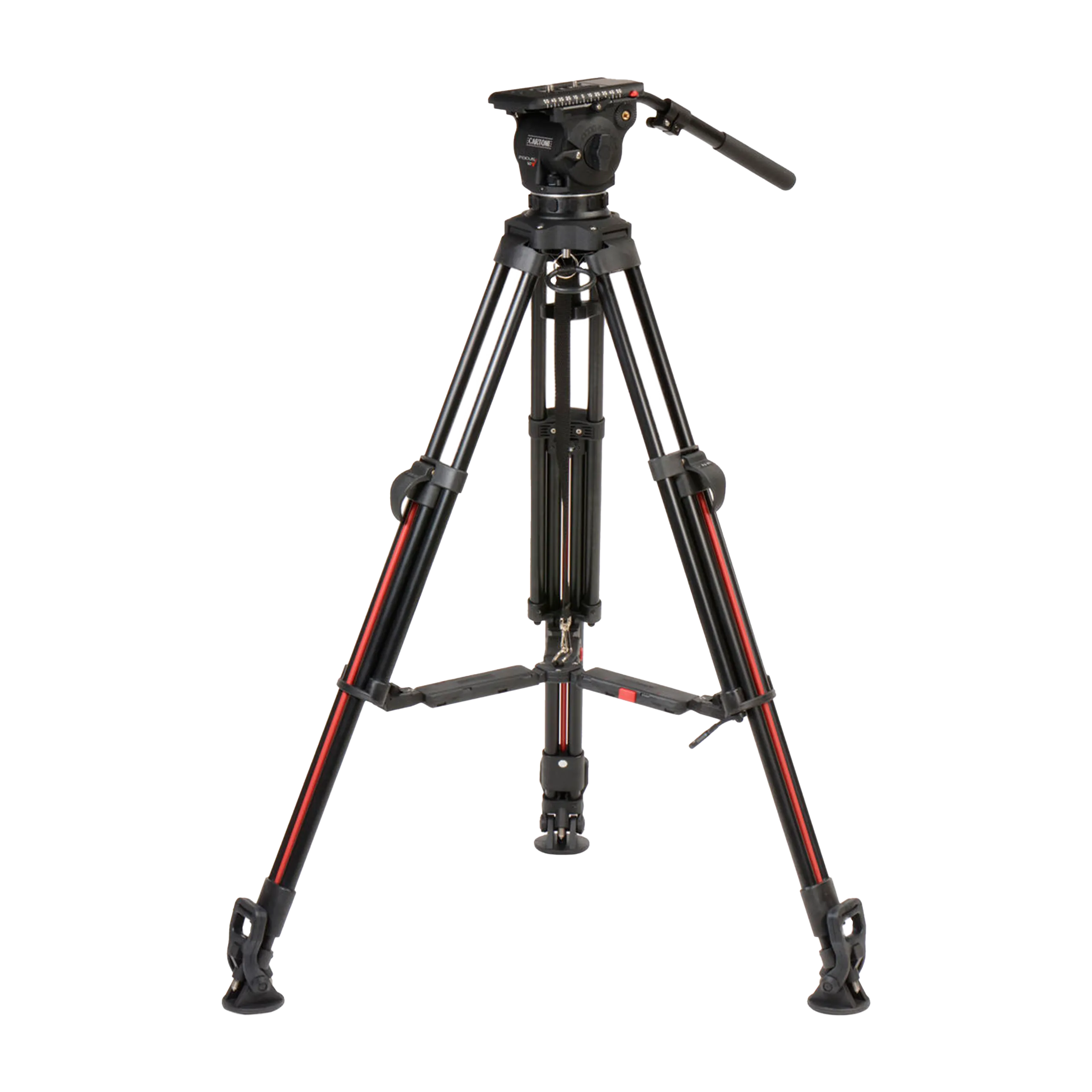 Cartoni Focus 12 Carbon Fiber SDS cu capul fluid de 100mm 