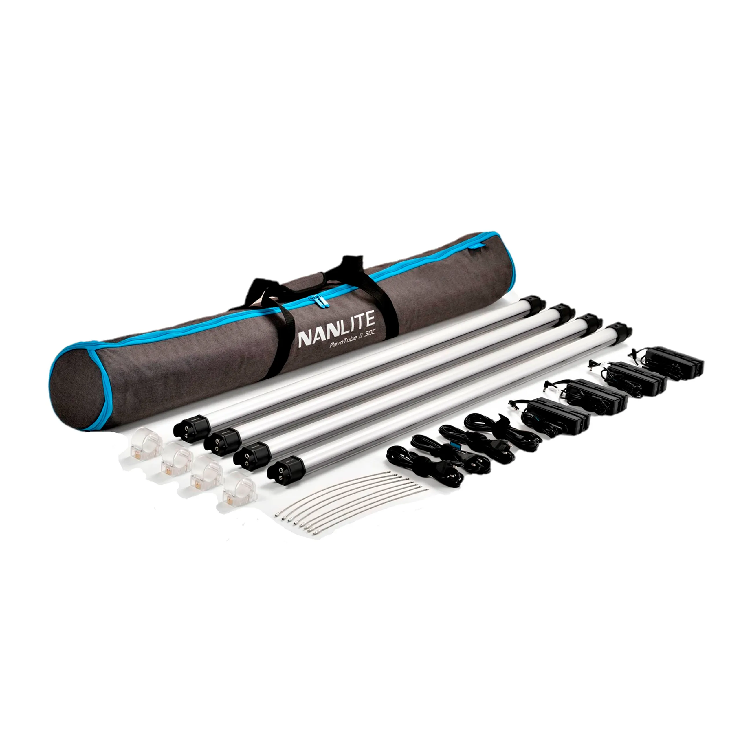 Nanlite PavoTube II 30C, kit de 4