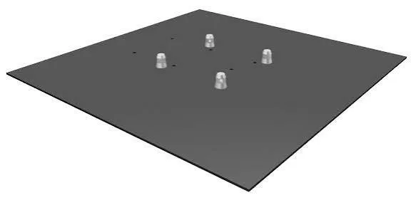 36" Heavy Duty Steal Base For Truss