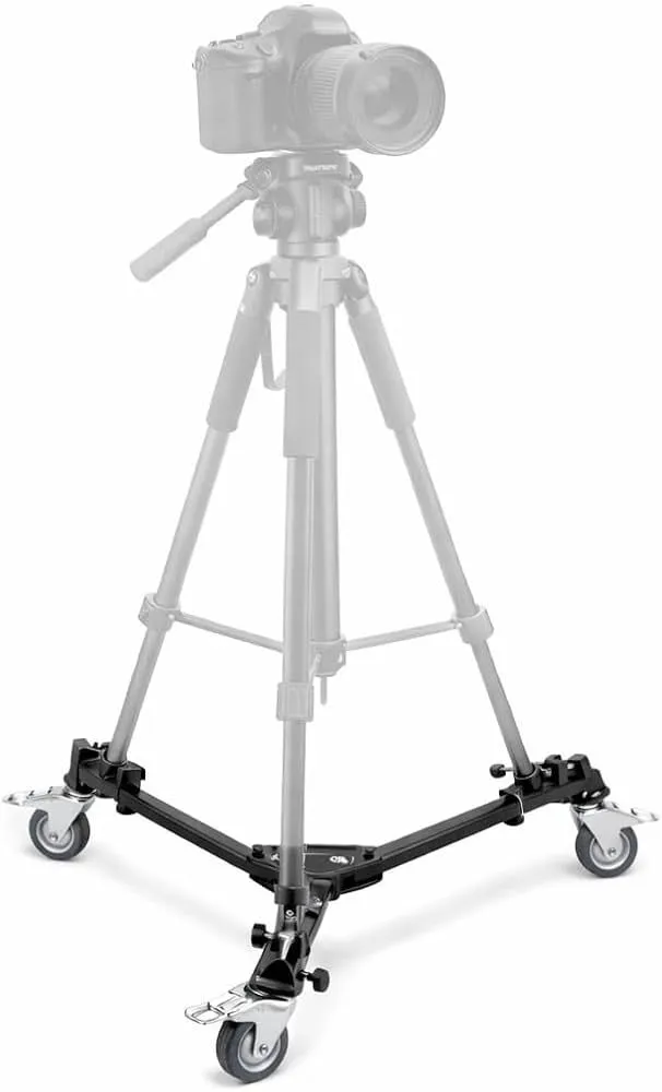 Rolling Dolly For Camera Tripod